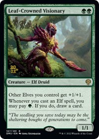 Leaf-Crowned Visionary (167) [Prerelease Cards]