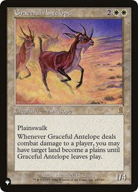 Graceful Antelope (24/350) [The List Reprints]