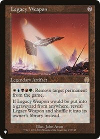 Legacy Weapon (137/143) [The List Reprints]