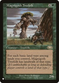 Magnigoth Treefolk (82/143) [The List Reprints]