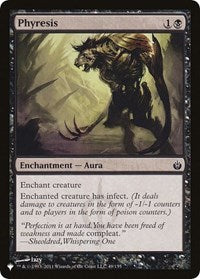 Phyresis (49/155) [The List Reprints]