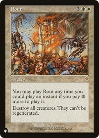 Rout (INV) (34/350) [The List Reprints]