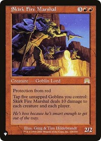 Skirk Fire Marshal (229/350) [The List Reprints]