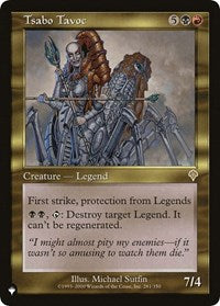 Tsabo Tavoc (281/350) [The List Reprints]