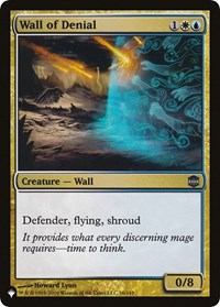 Wall of Denial (16/145) [The List Reprints]