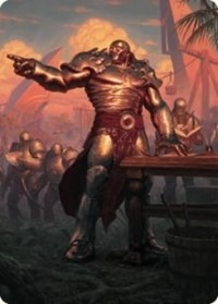 Karn, Living Legacy Art Card (1/81) (1) [Art Series: Dominaria United]