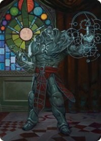 Karn, Living Legacy Art Card (2/81) (2) [Art Series: Dominaria United]