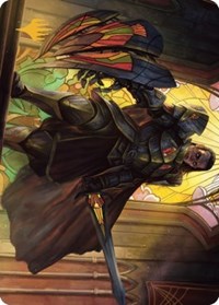Benalish Sleeper Art Card (Gold-Stamped Signature) (4) [Art Series: Dominaria United]
