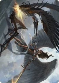 Destroy Evil Art Card (7) [Art Series: Dominaria United]