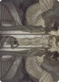Prayer of Binding Art Card (12) [Art Series: Dominaria United]