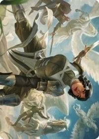 Resolute Reinforcements Art Card (13) [Art Series: Dominaria United]