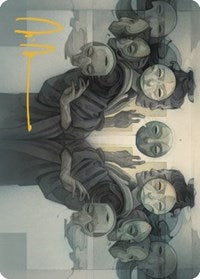 Vesuvan Duplimancy Art Card (Gold-Stamped Signature) (19) [Art Series: Dominaria United]