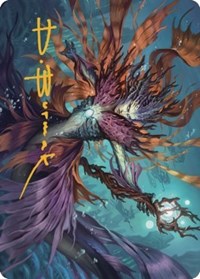 Vodalian Hexcatcher Art Card (Gold-Stamped Signature) (20) [Art Series: Dominaria United]