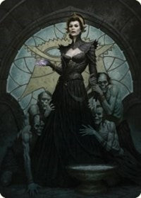 Liliana of the Veil Art Card (24) [Art Series: Dominaria United]