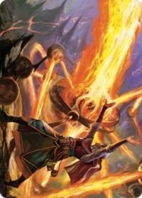 Ghitu Amplifier Art Card (32) [Art Series: Dominaria United]