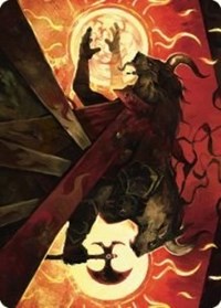 Hurloon Battle Hymn Art Card (33) [Art Series: Dominaria United]