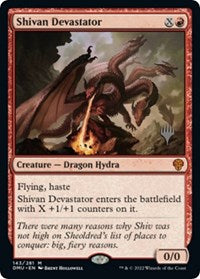 Shivan Devastator (143) [Promo Pack: Dominaria United]
