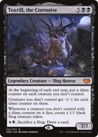Toxrill, the Corrosive (132) [Promo Pack: Dominaria United]