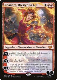 Chandra, Dressed to Kill (149) [Promo Pack: Dominaria United]