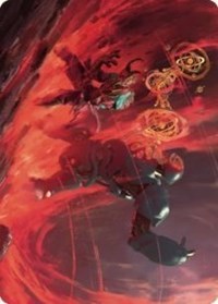 Twinferno Art Card (39) [Art Series: Dominaria United]