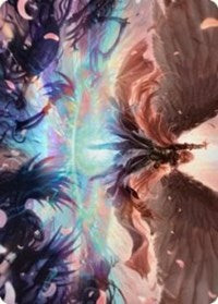 Iridian Maelstrom Art Card (47) [Art Series: Dominaria United]