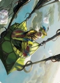 Nael, Avizoa Aeronaut Art Card (51) [Art Series: Dominaria United]