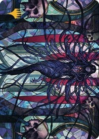 Braids, Arisen Nightmare Art Card (66/81) (Gold-Stamped Signature) (66) [Art Series: Dominaria United]