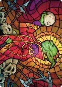 Squee, Dubious Monarch Art Card (67) [Art Series: Dominaria United]