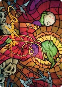 Squee, Dubious Monarch Art Card (Gold-Stamped Signature) (67) [Art Series: Dominaria United]
