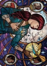 Jhoira, Ageless Innovator Art Card (73) [Art Series: Dominaria United]