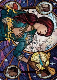 Jhoira, Ageless Innovator Art Card (Gold-Stamped Signature) (73) [Art Series: Dominaria United]