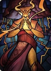 Najal, the Storm Runner Art Card (74) [Art Series: Dominaria United]