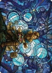 Raff, Weatherlight Stalwart Art Card (76) [Art Series: Dominaria United]