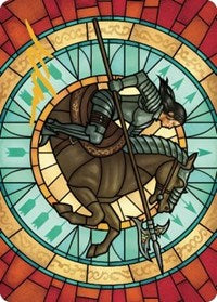 Tori D'Avenant, Fury Rider Art Card (Gold-Stamped Signature) (78) [Art Series: Dominaria United]