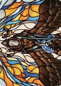 Tura Kennerud, Skyknight Art Card (79) [Art Series: Dominaria United]