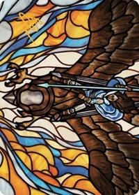 Tura Kennerud, Skyknight Art Card (Gold-Stamped Signature) (79) [Art Series: Dominaria United]