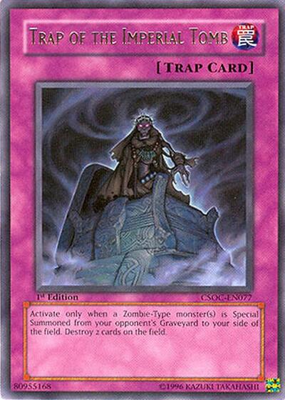 Trap of the Imperial Tomb (CSOC-EN077) [Crossroads of Chaos]