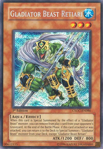Gladiator Beast Retiari (CSOC-EN086) [Crossroads of Chaos]