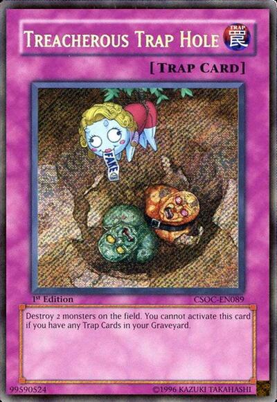 Treacherous Trap Hole (CSOC-EN089) [Crossroads of Chaos]