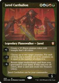 Jared Carthalion (Display Commander) - Thick Stock (50) [Commander: Dominaria United]