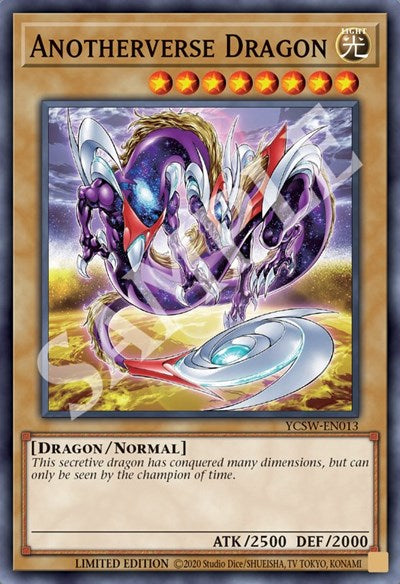 Anotherverse Dragon (SR) (YCSW-EN013) [Yu-Gi-Oh! Championship Series Prize Cards]