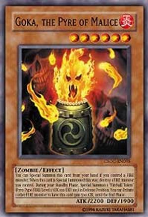 Goka, the Pyre of Malice (CSOC-EN095) - Crossroads of Chaos 1st Edition