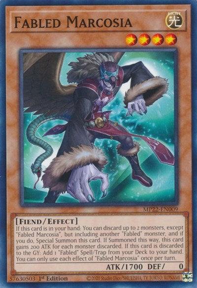 Fabled Marcosia (MP22-EN009) [2022 Tin of the Pharaoh's Gods]