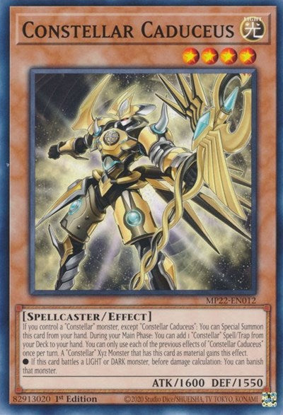 Constellar Caduceus (MP22-EN012) [2022 Tin of the Pharaoh's Gods]