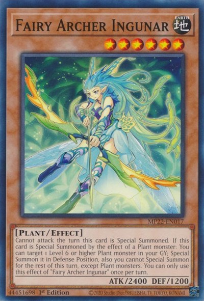 Fairy Archer Ingunar (MP22-EN017) [2022 Tin of the Pharaoh's Gods]
