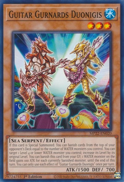 Guitar Gurnards Duonigis (MP22-EN020) [2022 Tin of the Pharaoh's Gods]