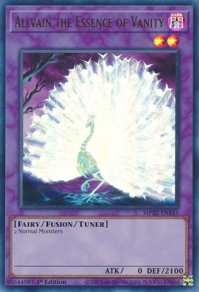Allvain the Essence of Vanity (MP22-EN145) [2022 Tin of the Pharaoh's Gods]