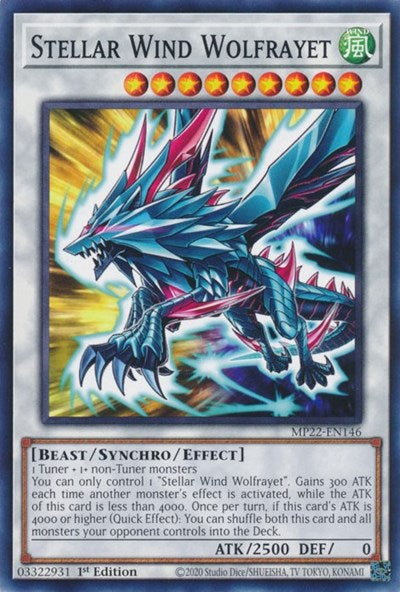 Stellar Wind Wolfrayet (MP22-EN146) [2022 Tin of the Pharaoh's Gods]