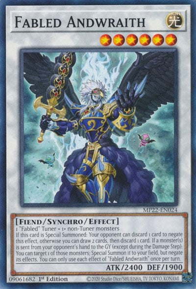 Fabled Andwraith (MP22-EN024) [2022 Tin of the Pharaoh's Gods]
