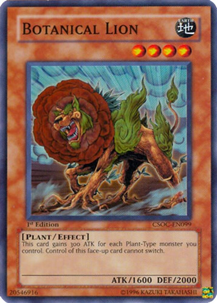 Botanical Lion (CSOC-EN099) [Crossroads of Chaos]